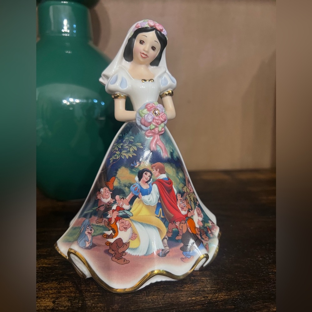 Disney Bradford Editions White Ceramic Ornament